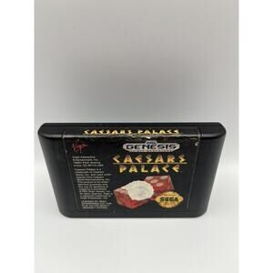 Caesars Palace (Sega Genesis, 1993) - Cartridge Only - Tested/Works!